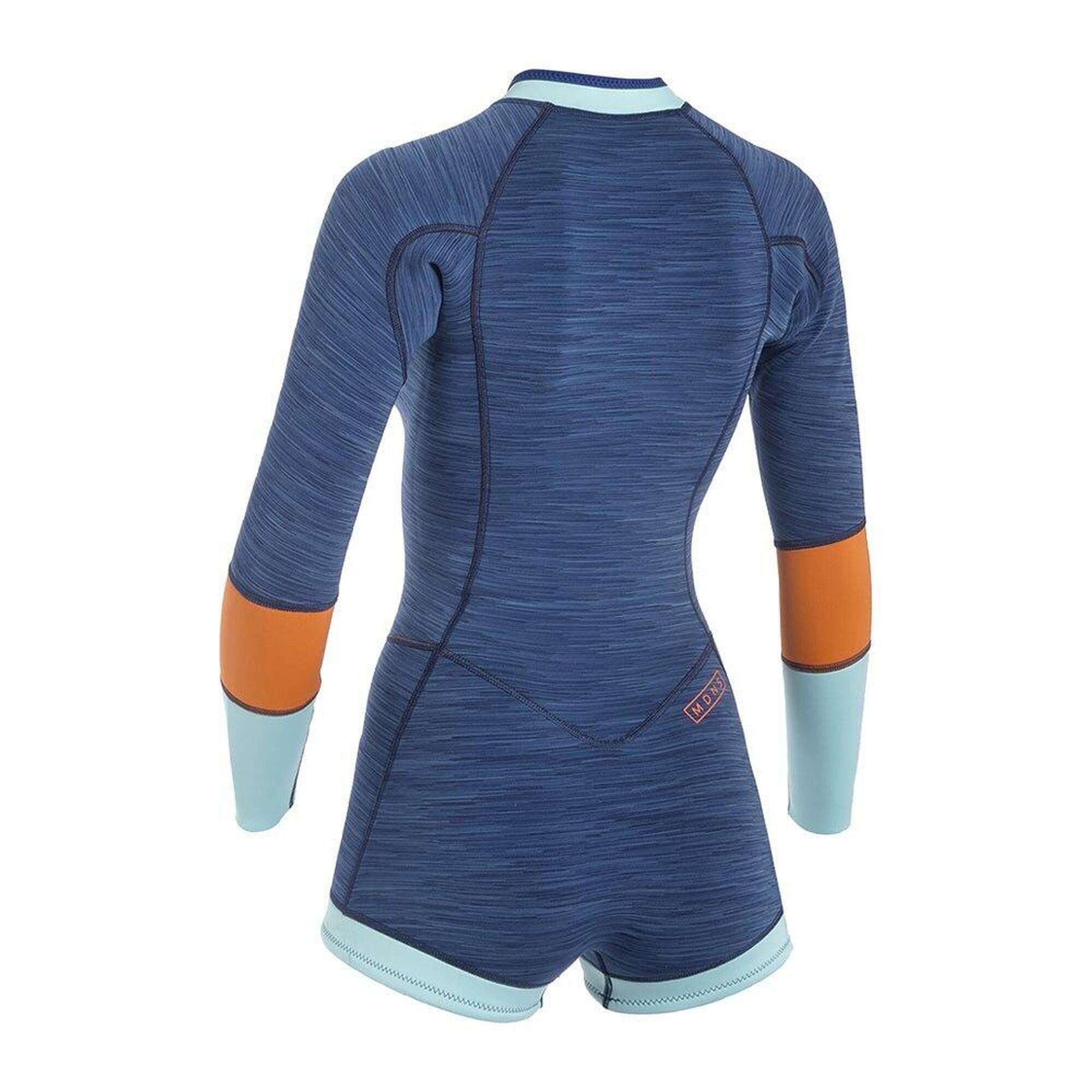 2/2 Priime - Naiad L/S Combinaison Shorty Surf Femme
