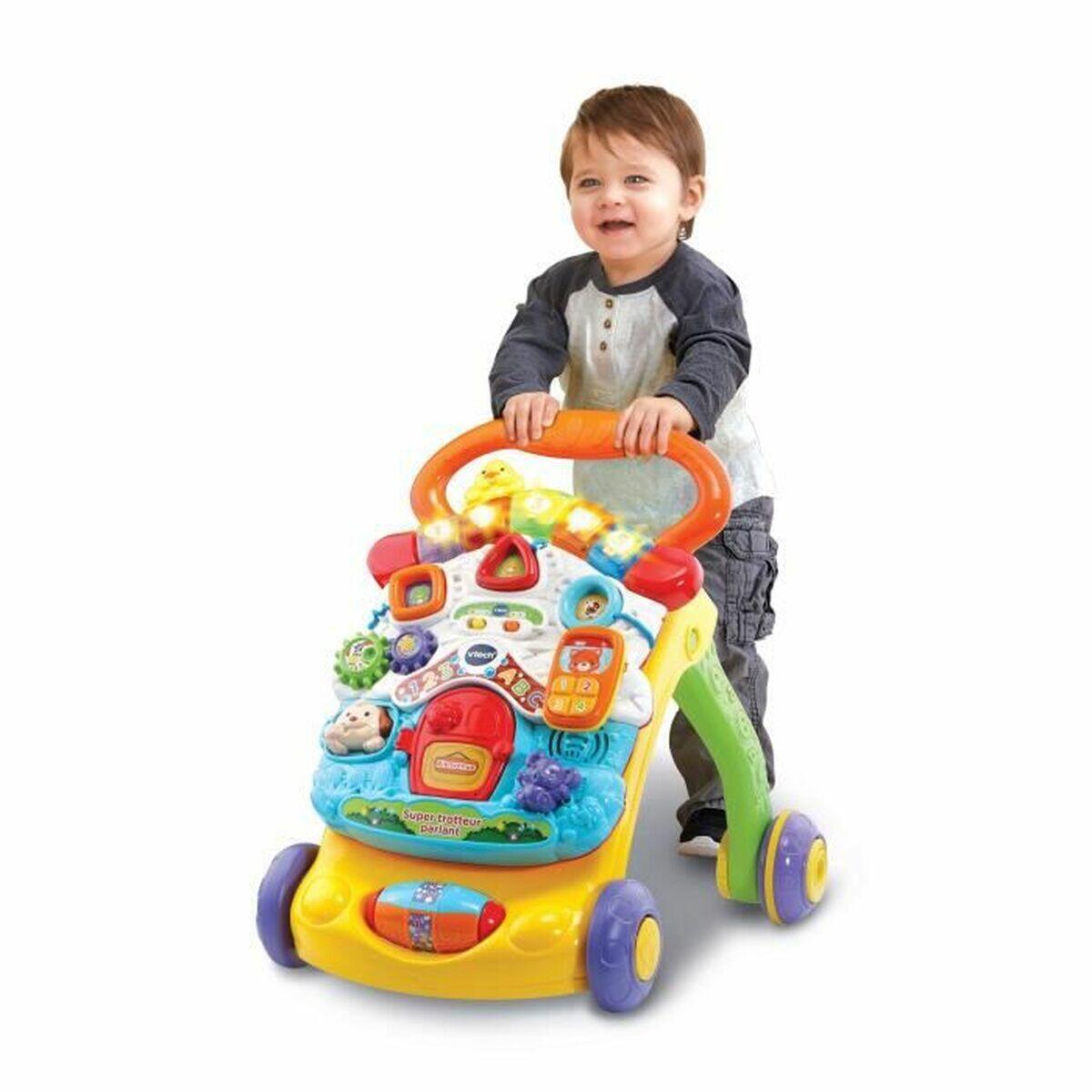 Andarilho Vtech Super Trotteur Parlant 2 En 1 Orange 5/5