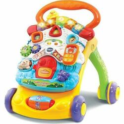 Tricycle Vtech Super Trotteur Parlant 2 En 1 Orange