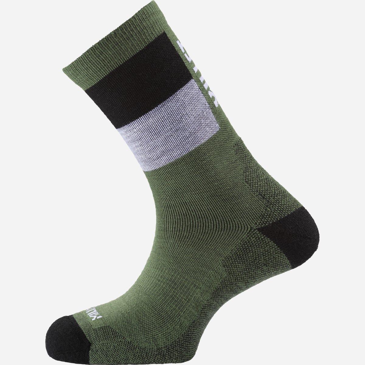 Millet - Chaussettes Randonnée Unisexe Seneca Mid - Chaussettes - Vert - 36/38 - Decathlon