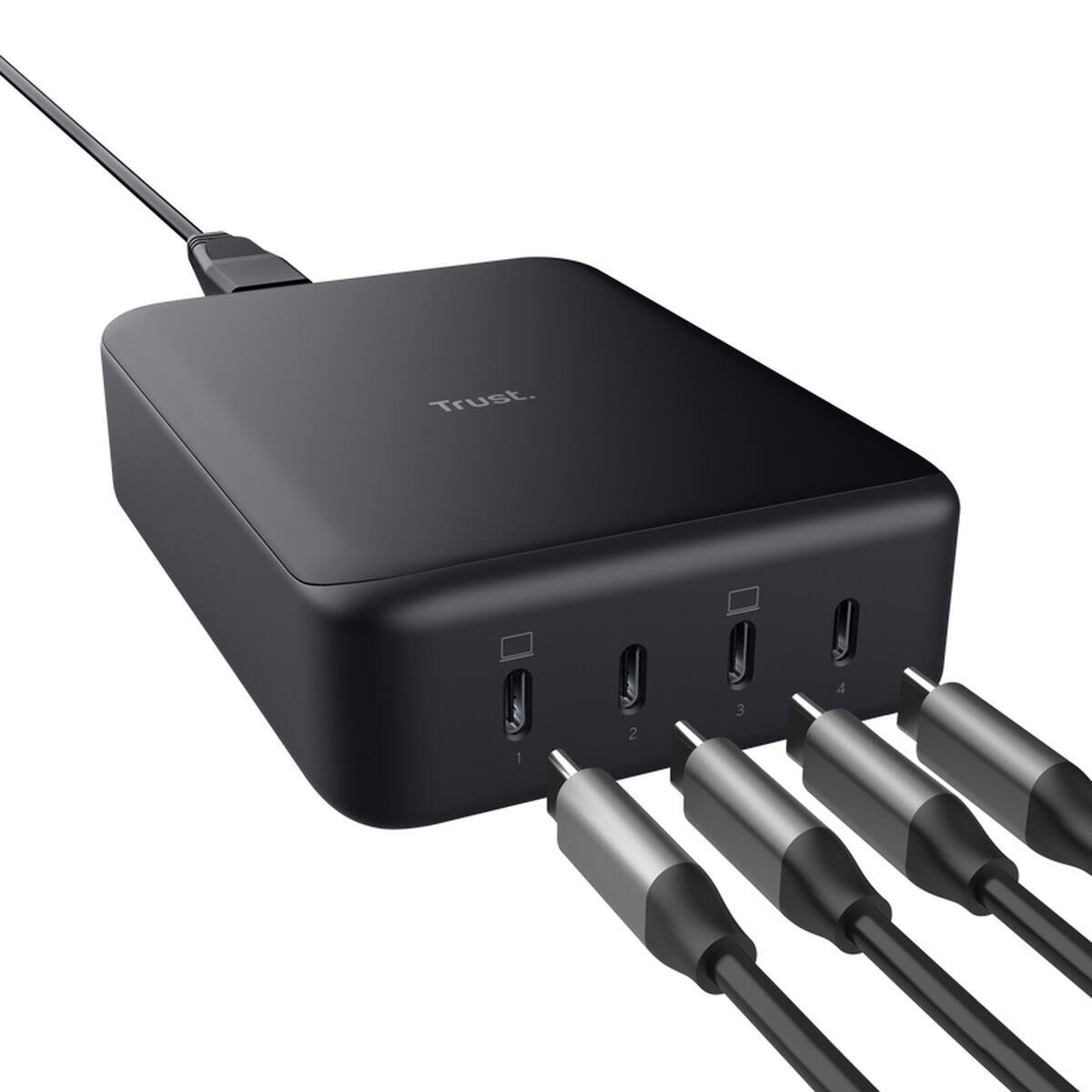 Powerbank Trust 25413 Negro 4/5