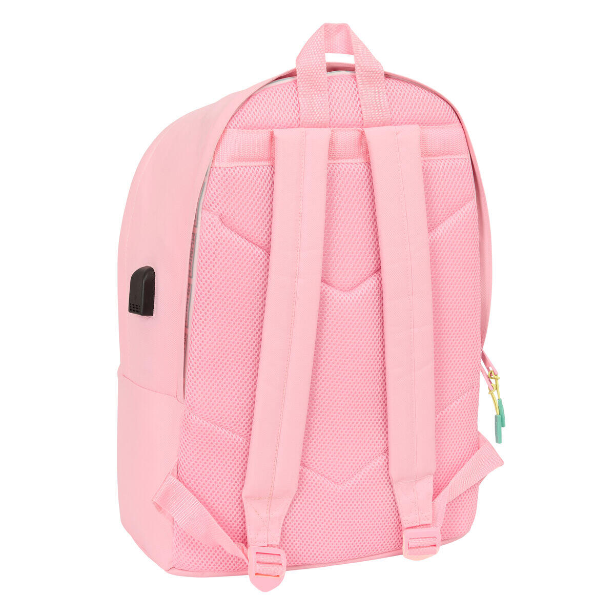 Mochila Escolar Munich +usb munich Rosa 5/5