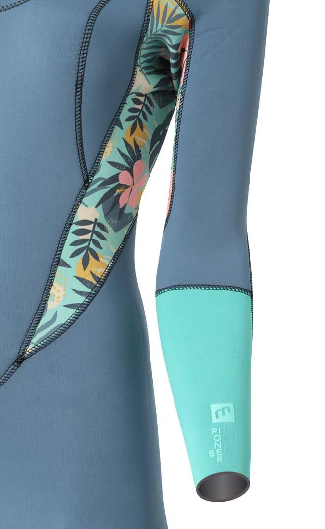 4/3 Pioneer - Zip Dos Combinaison Surf Femme 6/7