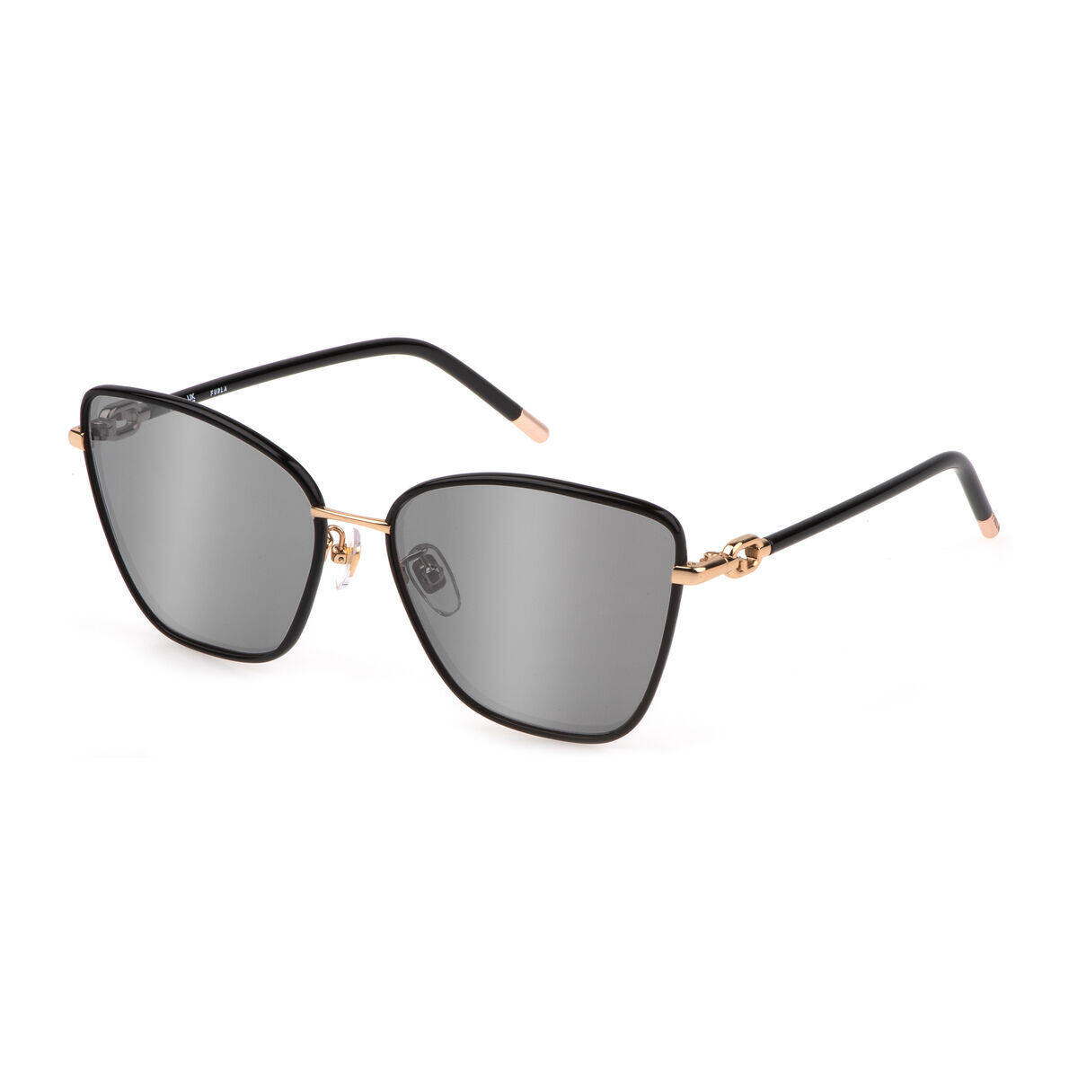 Óculos escuros femininos furla sfu692v58300v metal