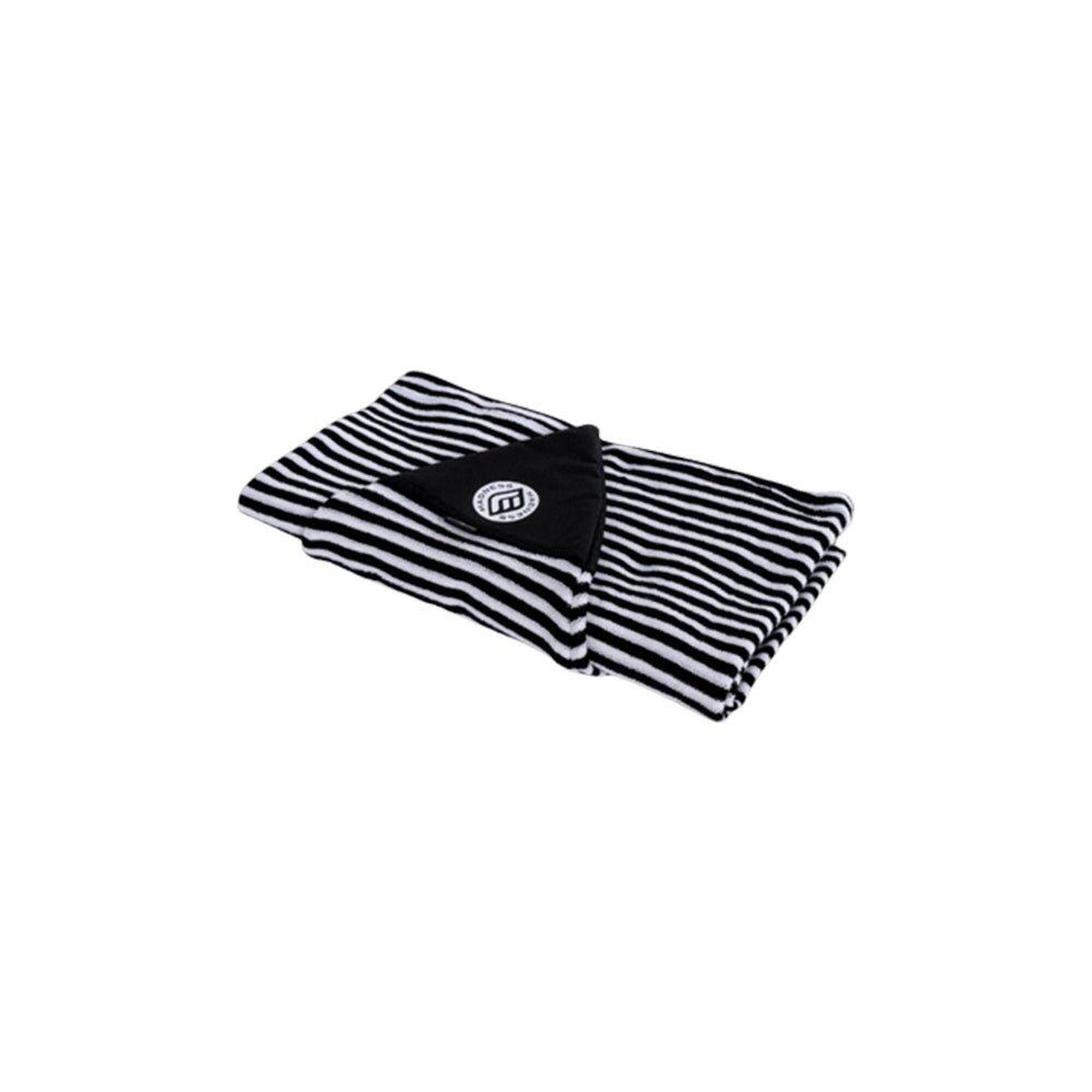 Sac De Protection Pour Planche De Surf/snowboard/longboard - Rayures Vertes & Noires | Polyester élastique Léger | Poche Pratique