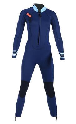 4/3 dual zip full suit - combinaison longe cote dames