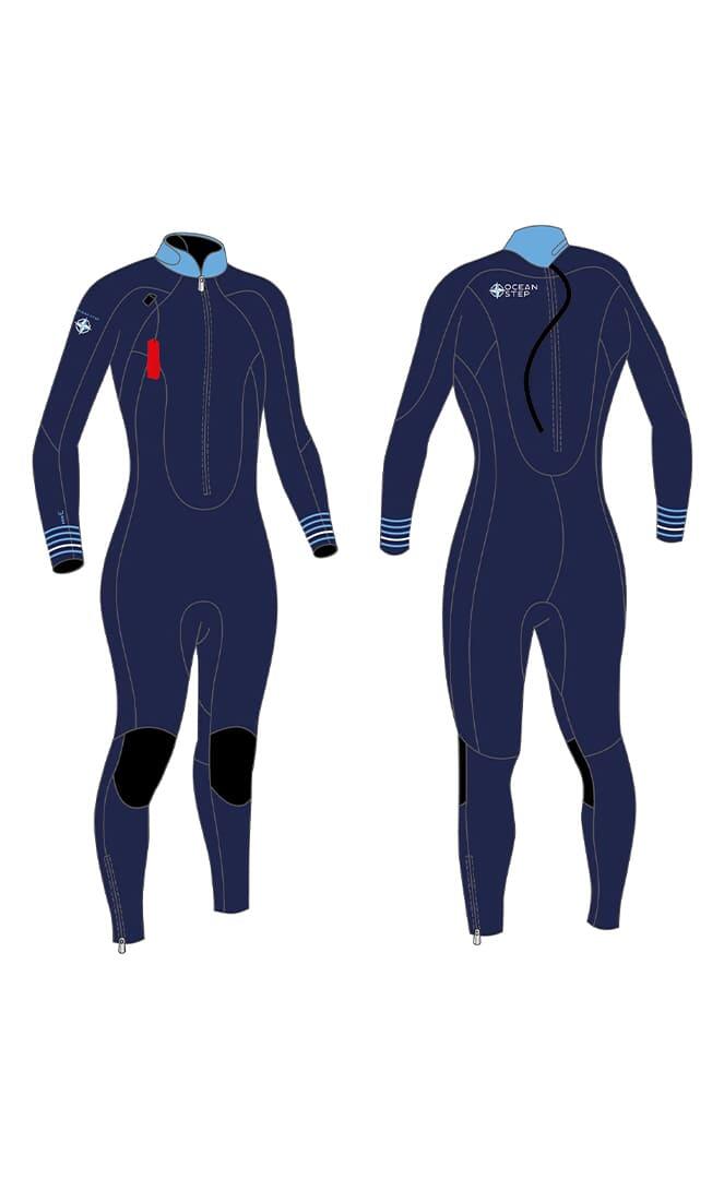 4/3 Dual Zip Full Suit - Combinaison Longe Cote Femme 4/7