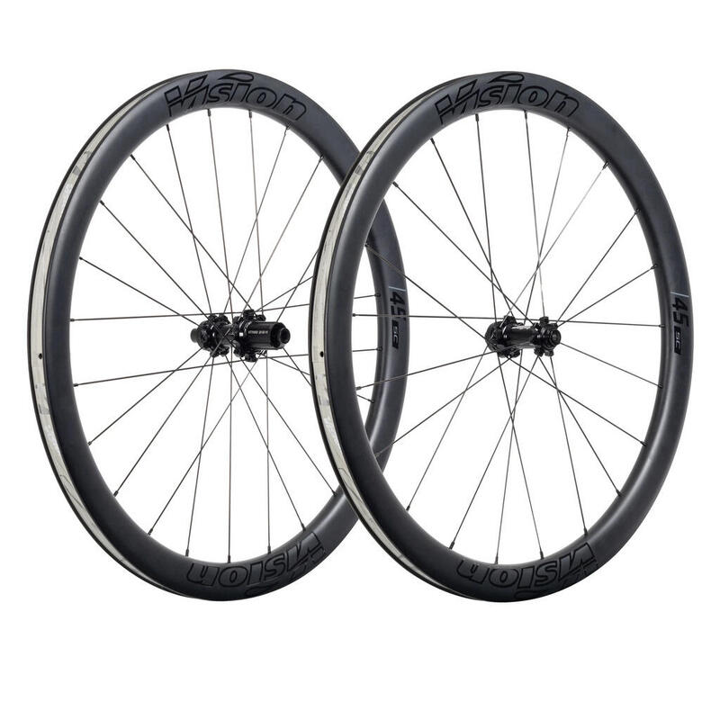 Roue de vélo Vision SC45 Disc CLTLR Shimano HG11 (x2)      1 24445€    VISION Roue de vélo Vision SC45 Disc CLTLR Shimano HG11 (x2)Vendu exclusivement en ligne   