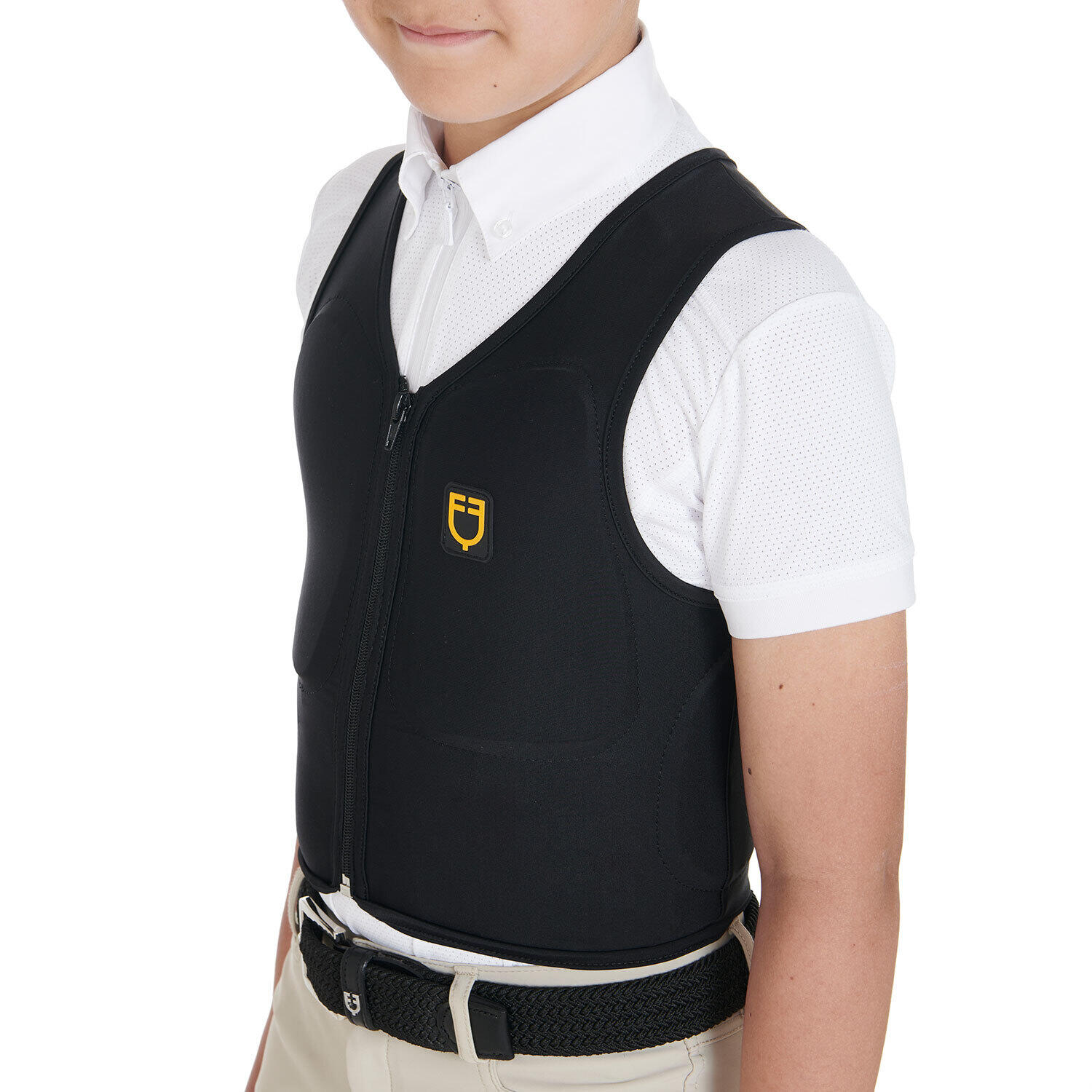 Zachte rugbescherming voor kinderen Equestro 5/7