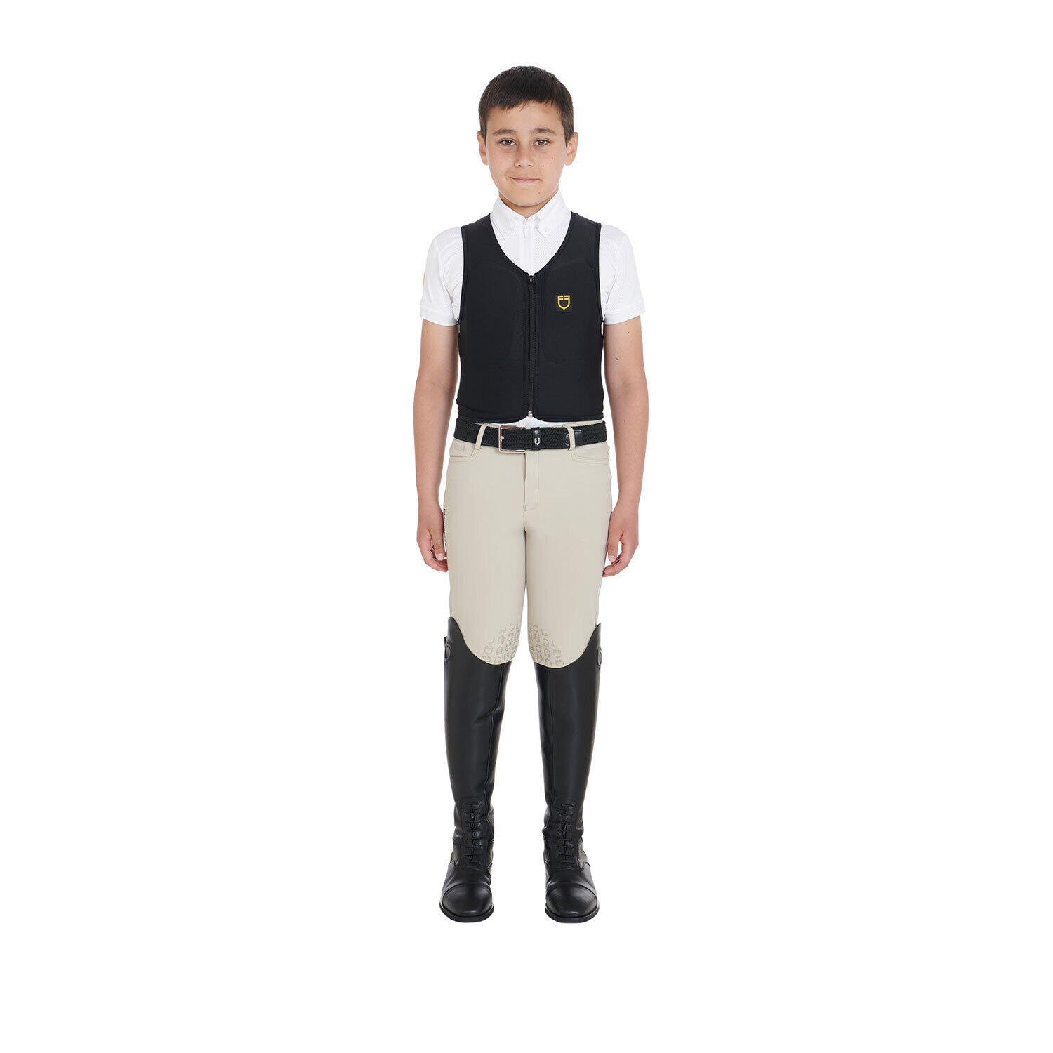 Zachte rugbescherming voor kinderen Equestro 2/7