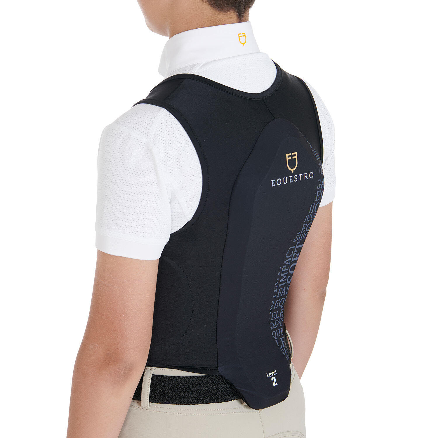 Zachte rugbescherming voor kinderen Equestro 7/7