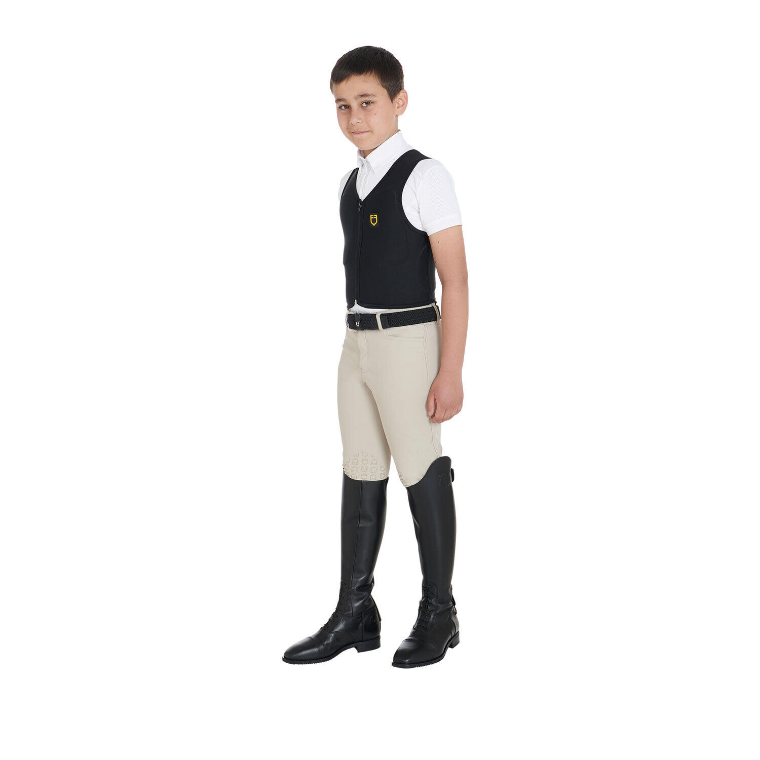 Zachte rugbescherming voor kinderen Equestro 4/7