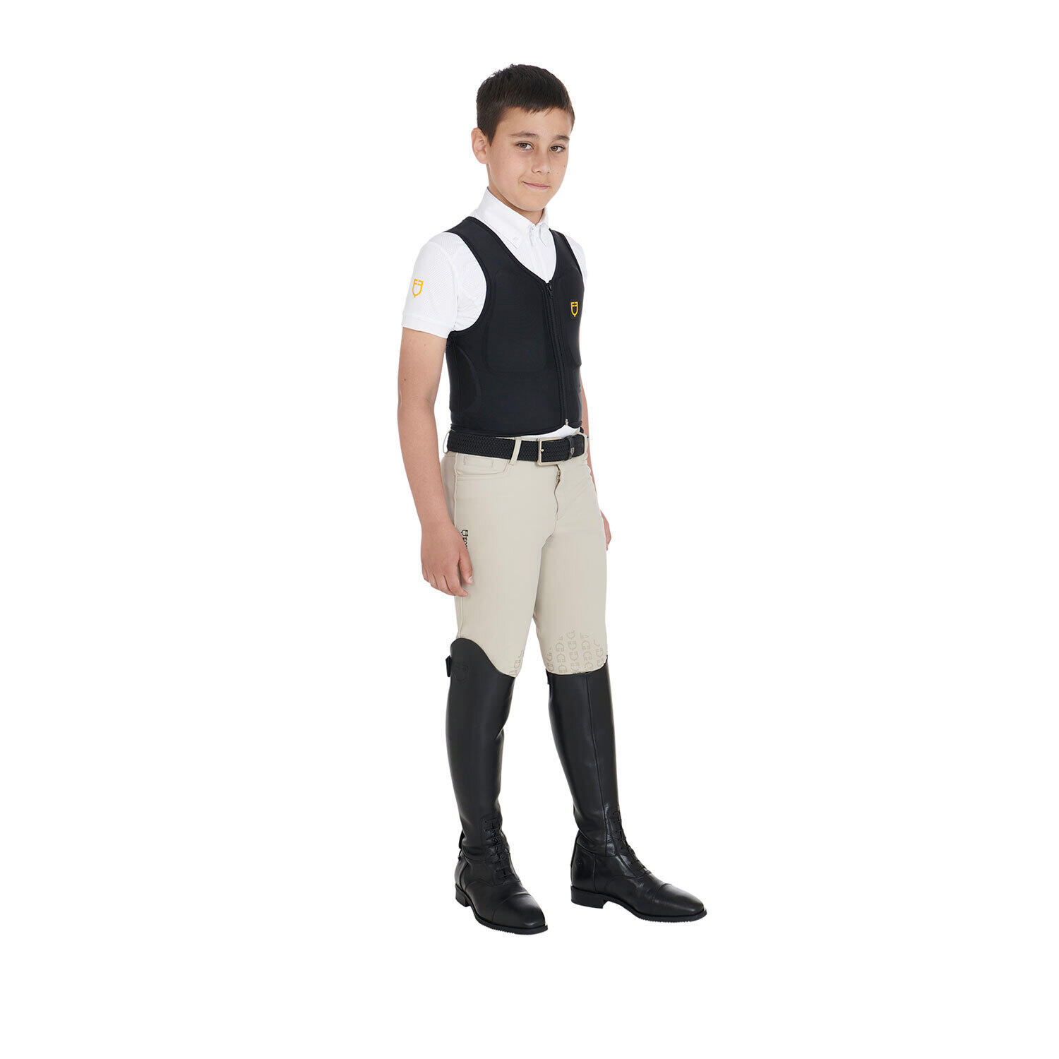 Zachte rugbescherming voor kinderen Equestro 3/7