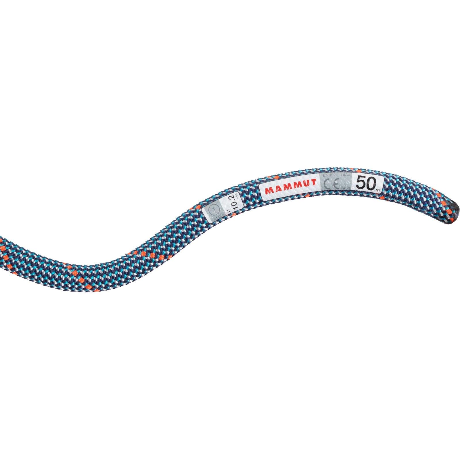 Corde à simple Mammut 10.2 Crag Classic marine-blanc 2/3