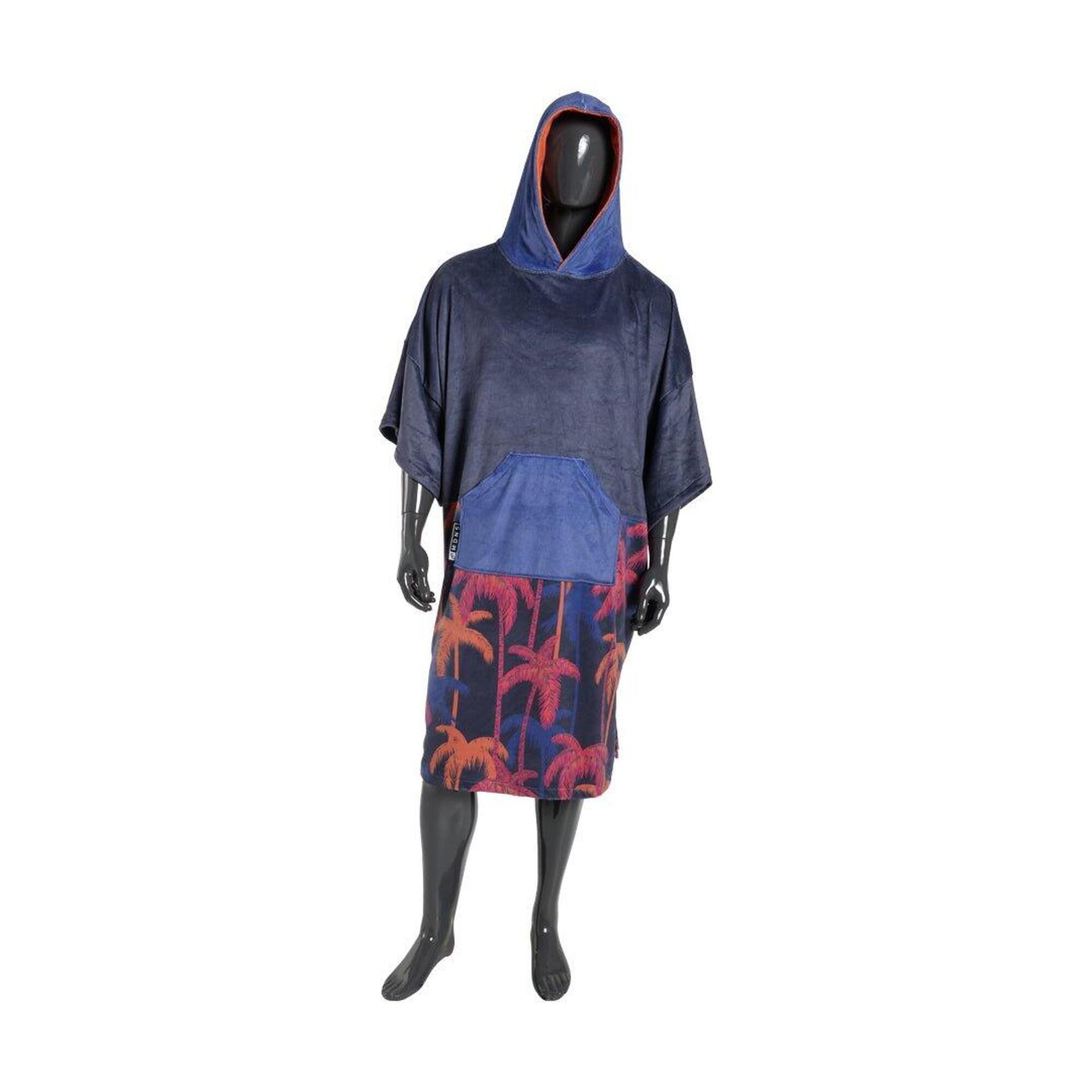 Mdns - Plush - Poncho Surf Adulte - Poncho - Bleu - Taille Unique - Decathlon