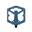 Pédale de plateforme MTB Stamp 1 Gen 2 Small Navy Blue