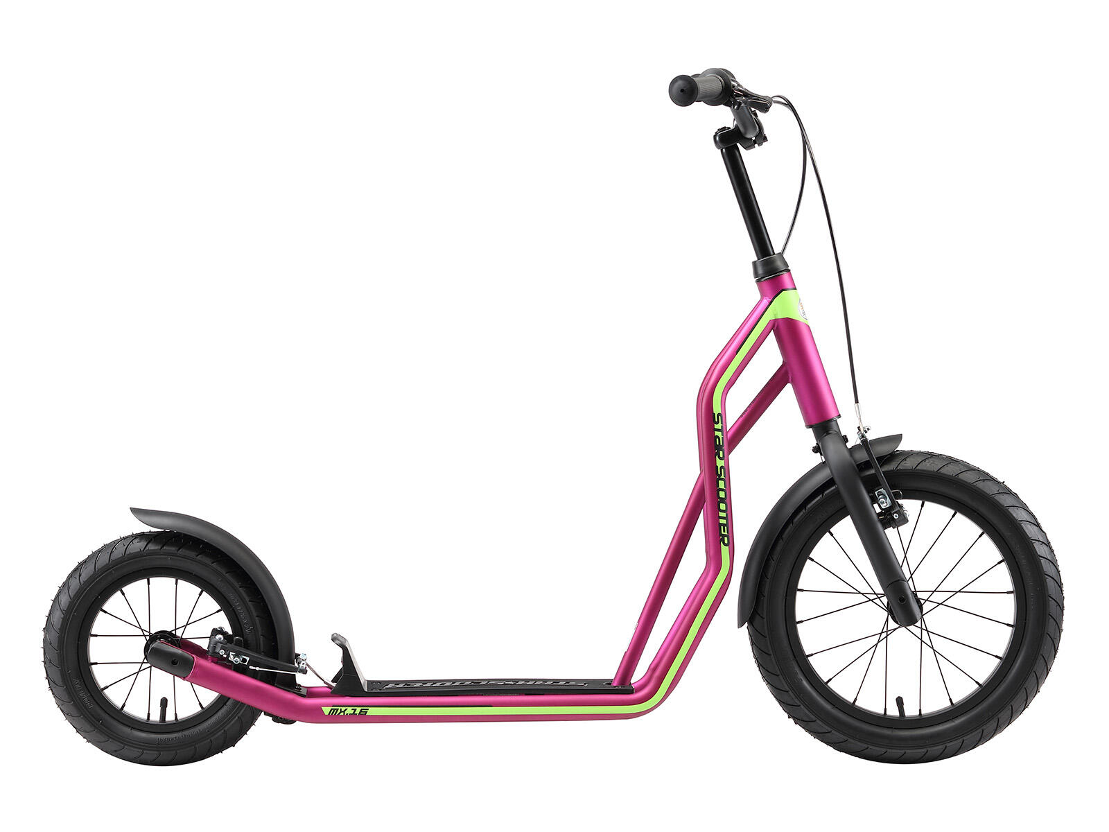STAR SCOOTER STAR SCOOTER Scooter 16 Zoll + 12 Zoll, lila