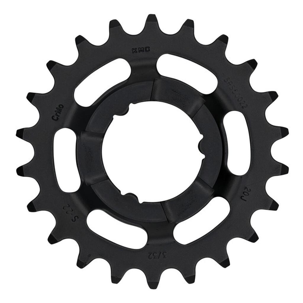 KMC 22T Gear for Shimano 3/32 - Black