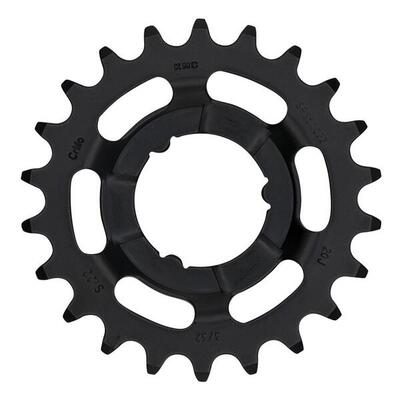 Kmc tandwiel 22t shimano 3 32 zwart - hoogwaardige fietsaccessoire