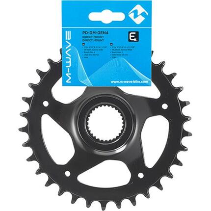 M-Wave Chaîne Top Vélo Électrique Bosch 4 - 34 Dents Noir