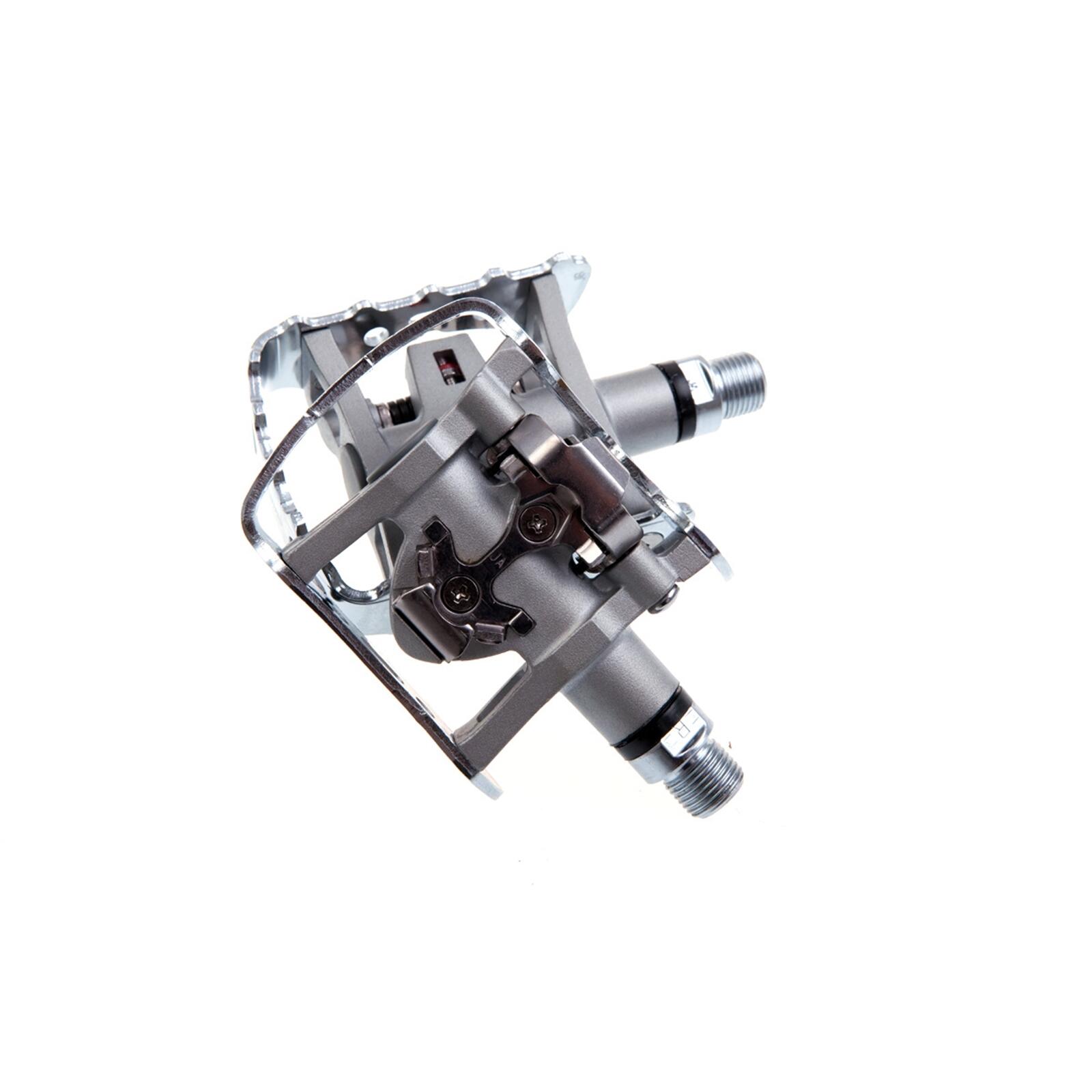 Vielseitige automatische MTB-Pedale mit Schuhplatten Shimano M324 face auto SPD- 2/4