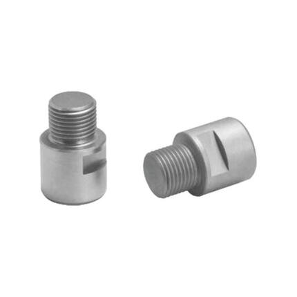 Prolongateurs axe de pédale inoxidable gauche et droite Ergotec