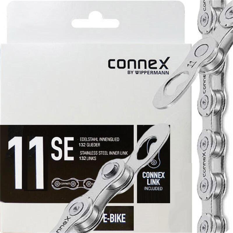 Chaîne Connex 11sE - 11 vitesses - argentée      6290€ 7995€ -21%    * La vente débute le 07/04/2025    CONNEX Chaîne Connex 11sE - 11 vitesses - argentéeVendu exclusivement en ligne   