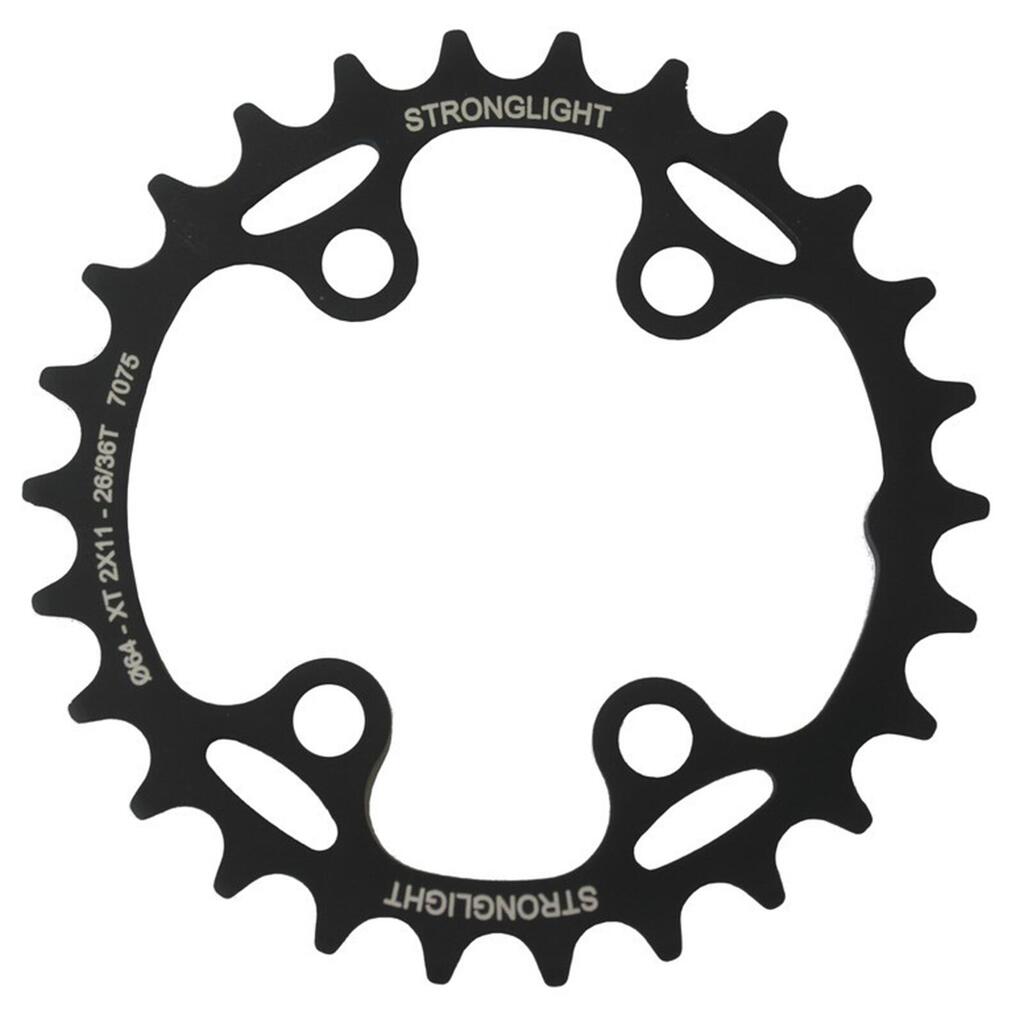 Stronglight HT3 28T MTB chainring for Shimano XT/SLX