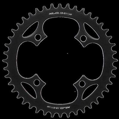 XLC E-Bike Kettenblatt für Mittelmotor Stahl BCD 104mm. 44 Zähne. 254g