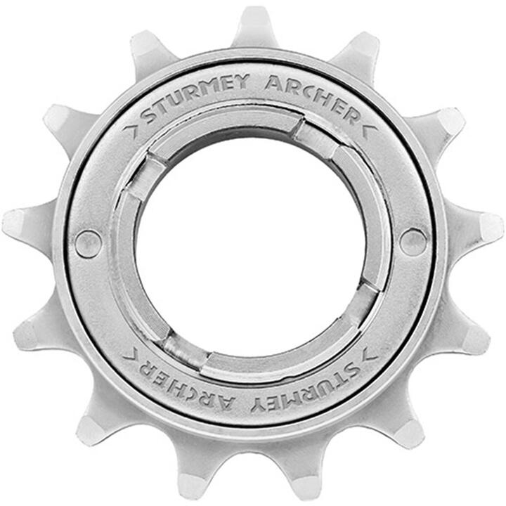 Paire de moyeux roue ancien vélo noir Sturmey Archer course old bike