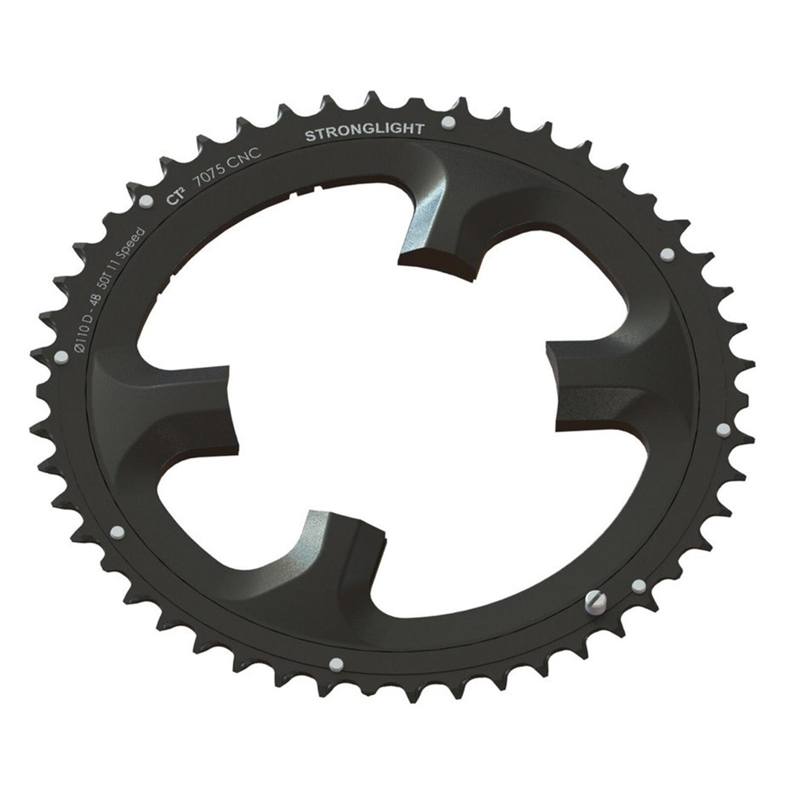STRONGLIGHT Kettingblad Shimano Ultegra FC-6800 CT2 11V 39T Steek 110 Zwart
