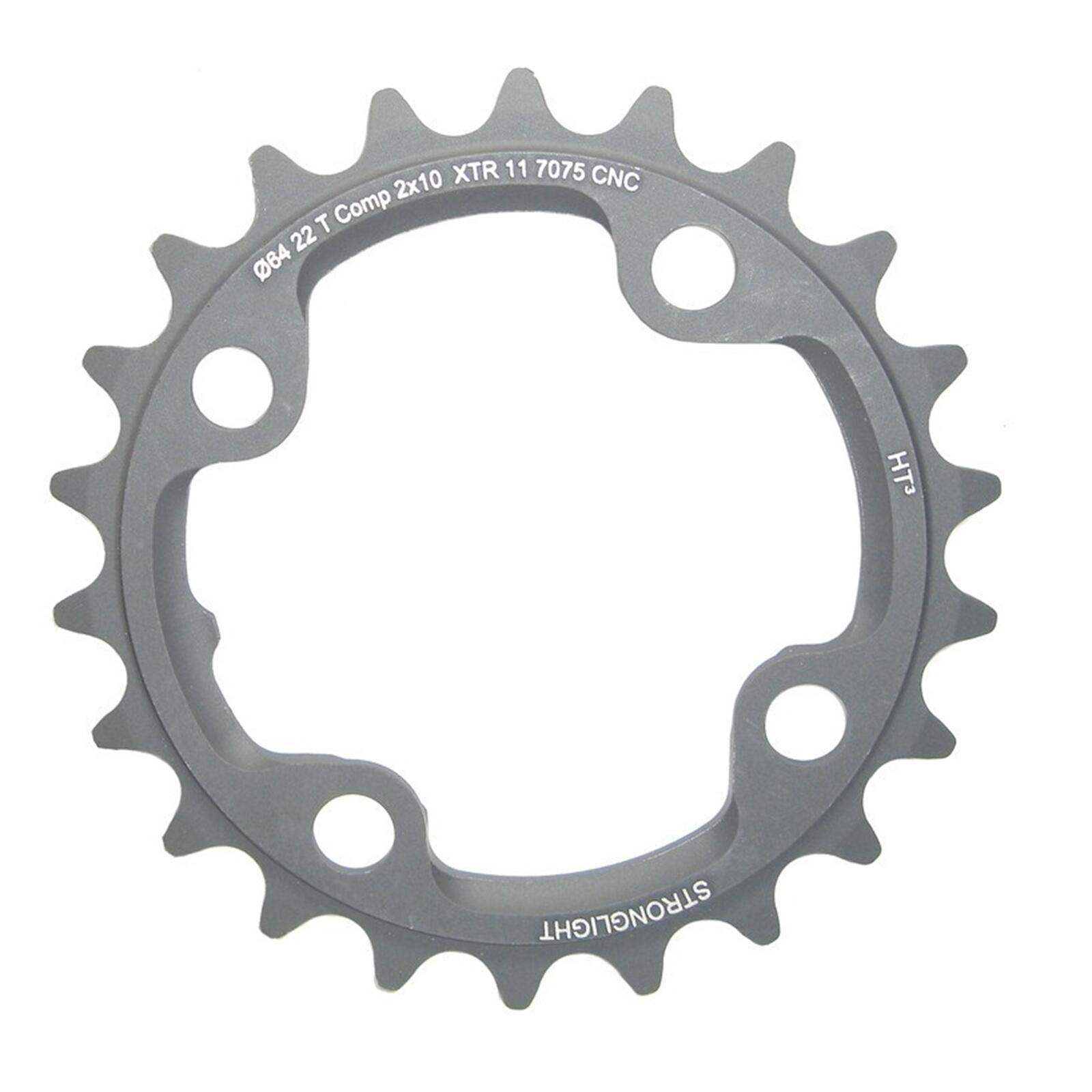 STRONGLIGHT STRONGLIGHT corona MTB HT3 22T interna, alluminio 7075 T6, nera.