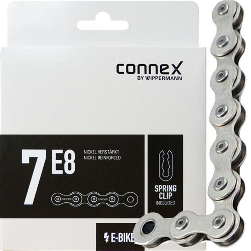 Chaîne vélo Connex Cadena 7E8 1v      3200€    CONNEX Chaîne vélo Connex Cadena 7E8 1vVendu exclusivement en ligne   
