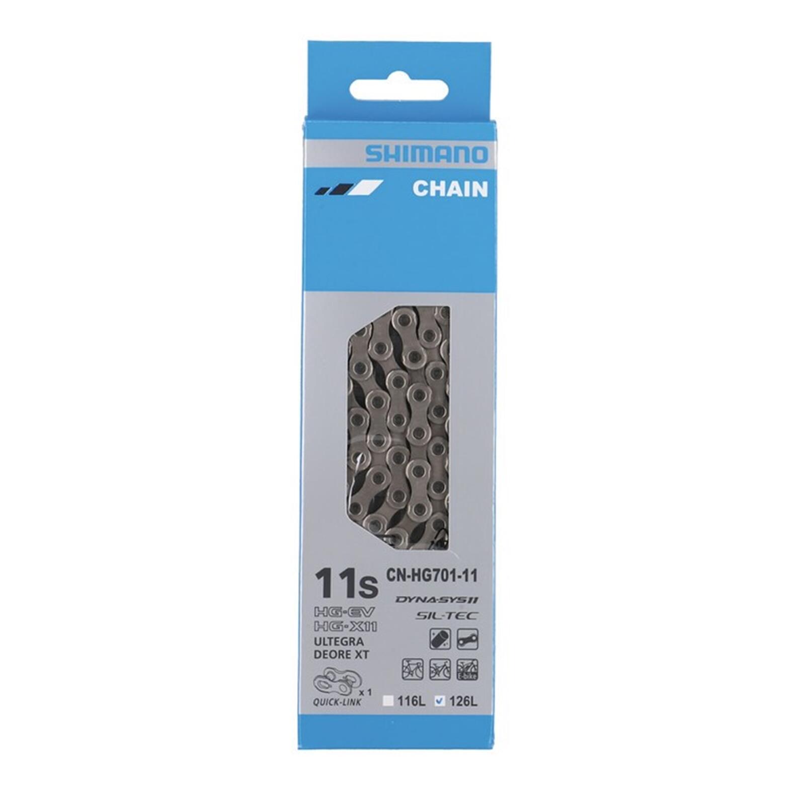 SHIMANO Shimano Kette CN-HG 701 11-Fach, 126 Glieder