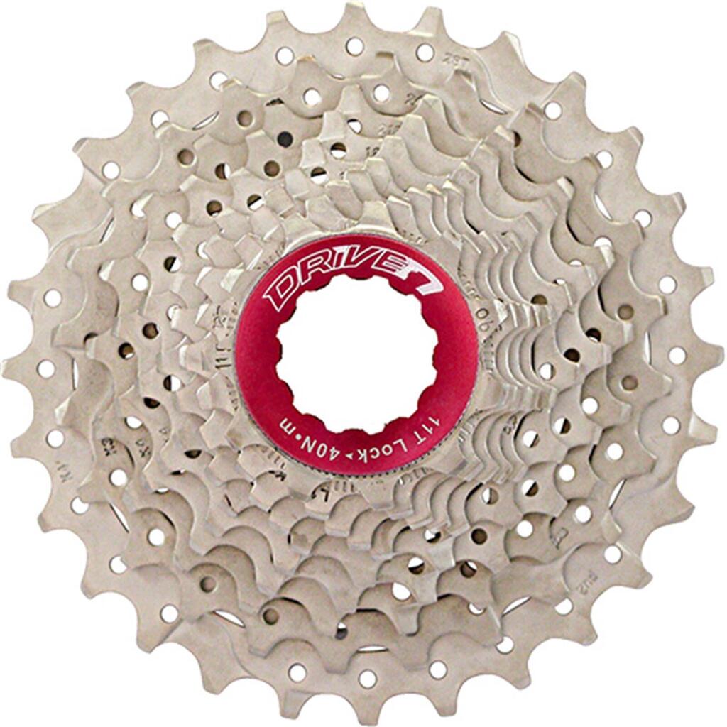 Red metal aluminum cassette Sunrace 10V