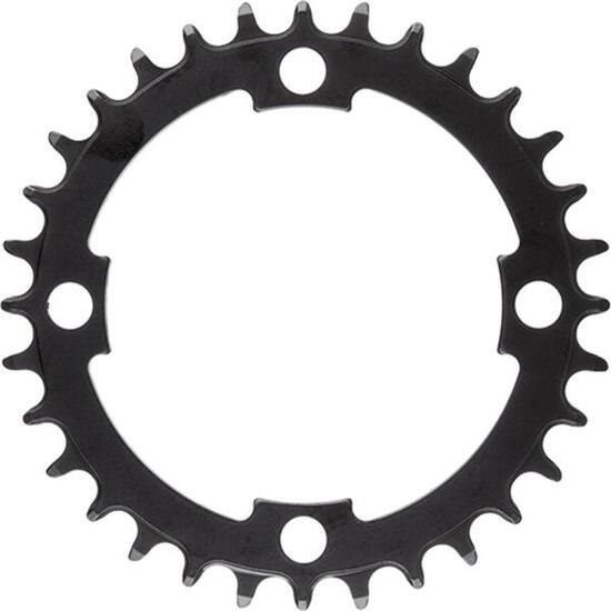 M-Wave plateau E-Bike 1\/2x3\/32" Narrow Wide acier 40 dents noir PCD 104 mm