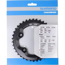 Shimano lame 38t 10v deore noir y1wd98030
