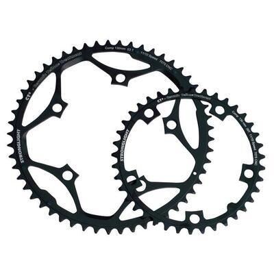 Kettingblad shimano/sram/fsa type s ct2 10/11v 39t steek 130 zwart