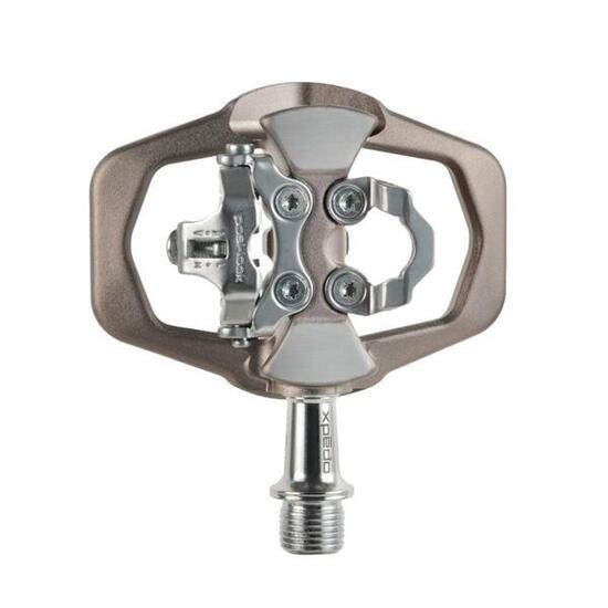 Xpedo Pedal TRAVERSE Duo grau, 9/16", einseitig, XCF12AC