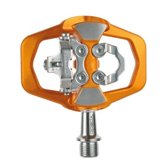 Xpedo Pedal TRAVERSE Duo orange, 9/16", einseitig, XCF12AC