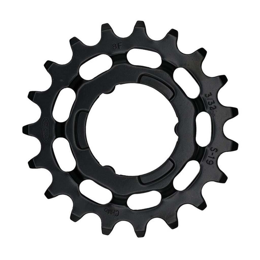 KMC 19T Gear for Shimano - Premium Cr-Mo in Black