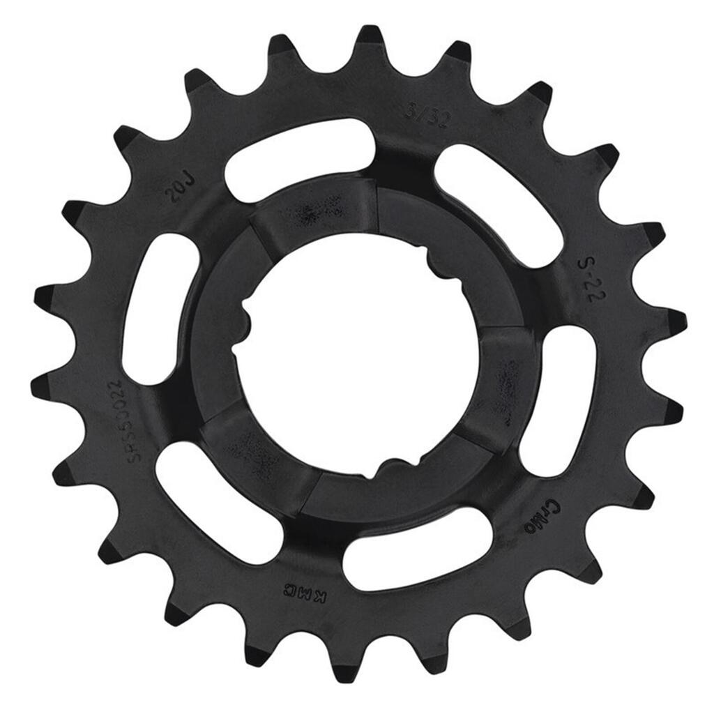 KMC 22T Gear for Shimano 1/8 - Black