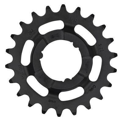 Kmc tandwiel 22t voor shimano 1/8 - zwart