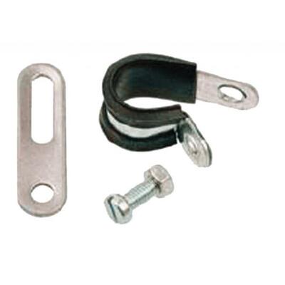 Hebie Kettenschutzbefestigung Hinterbau für Strebe bis Ø19mm