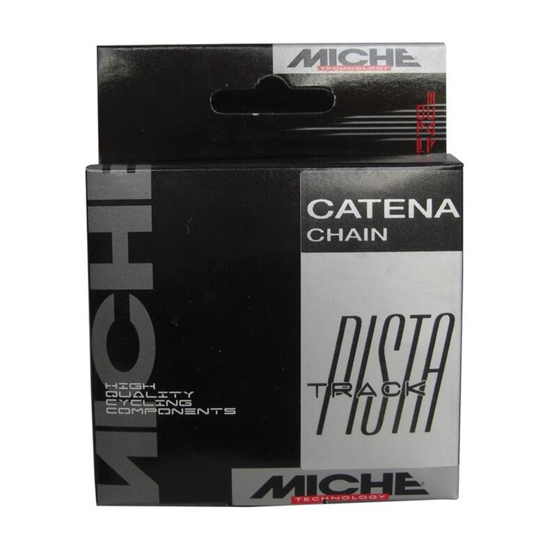 Chaîne Miche Pista Vélo de Piste 100L - Argent      1590€    MICHE Chaîne Miche Pista Vélo de Piste 100L - ArgentVendu exclusivement en ligne   