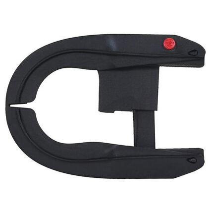 Hebie Kettenschutz Heckteil Chainglider 19-23 Zähne, schwarz, für Bosch Gen II