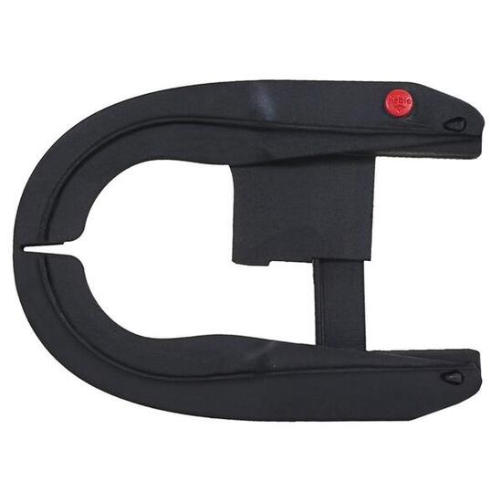 Hebie Kettenschutz Heckteil Chainglider 19-23 Zähne, schwarz, für Bosch Gen II