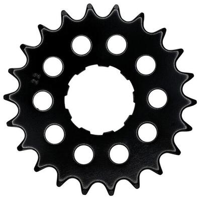 Pignone posteriore KMC 22 denti per Enviolo/Nuvinci nero.