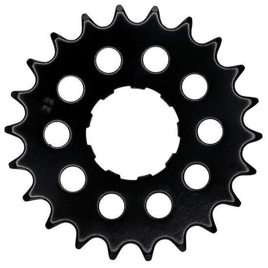 Pignone posteriore KMC 22 denti per Enviolo/Nuvinci nero.