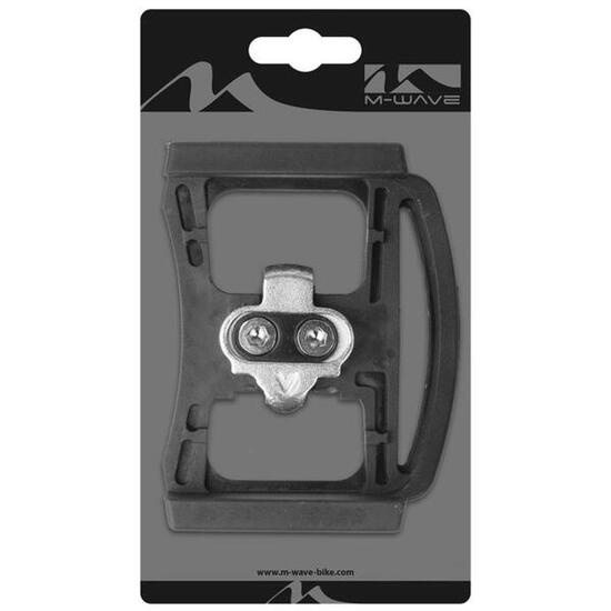 M-Wave Plate-forme pour les pédales SPD automatiques Noir Paire